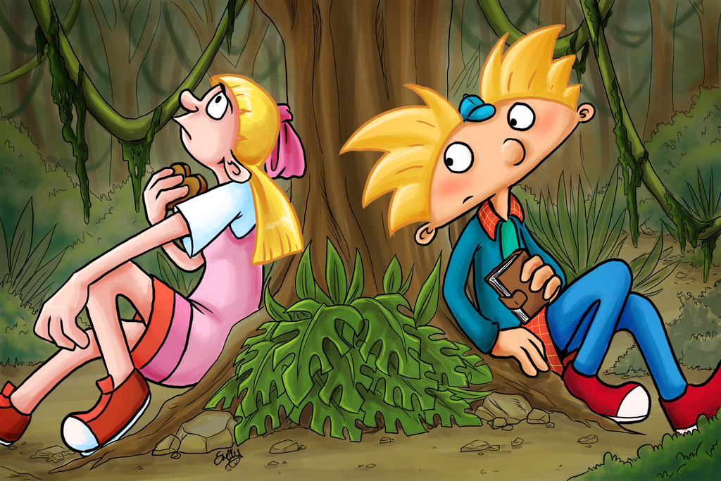 Arnold and Helga - 2017 by cowgirlem