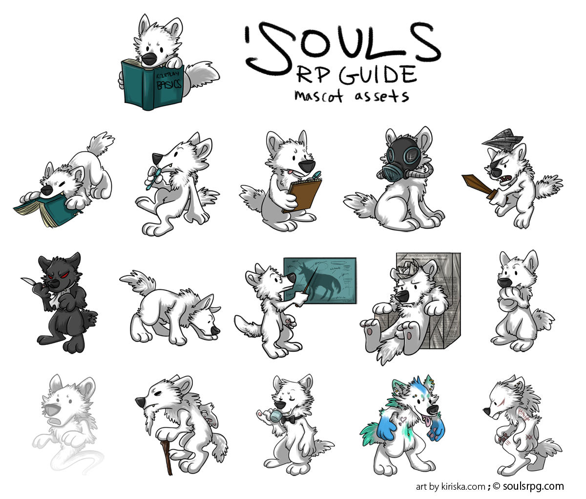 'Souls RP Guide Pups by Kiriska