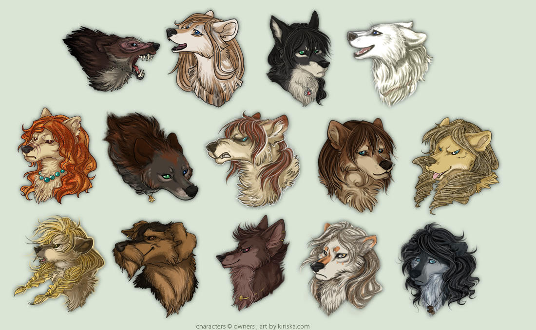 SoSuWriMo 2014 Avatar Batch by Kiriska