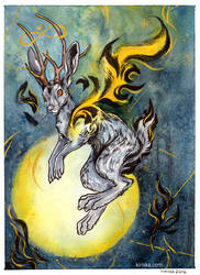 the Jackalope by Kiriska
