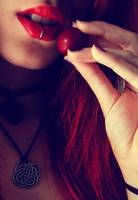 Kiss while your lips are still red by BellsHysteria