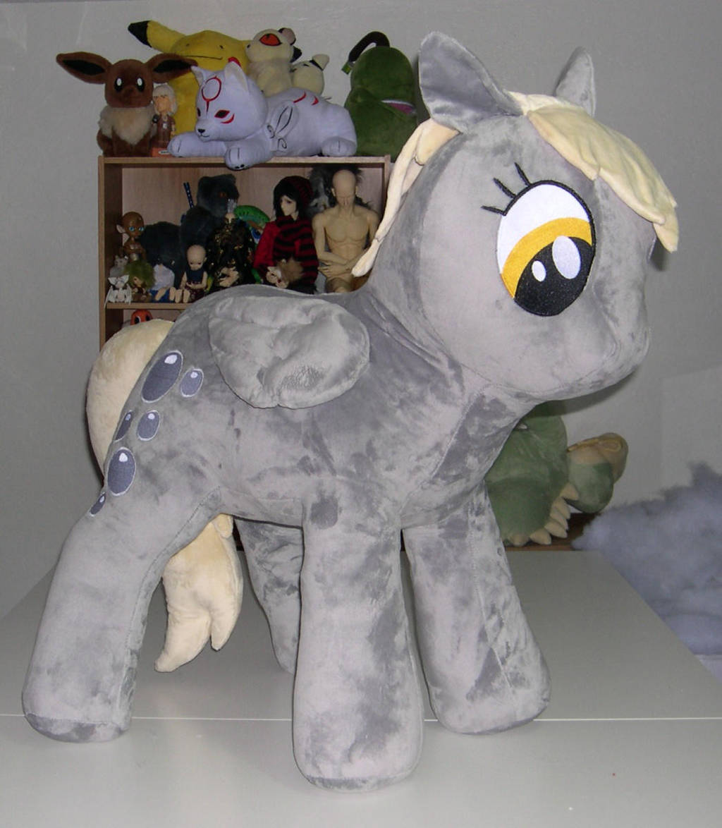 Life size Derpy plush by Bladespark on DeviantArt