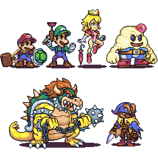 Super mario RPG characters by Omegachaino on DeviantArt