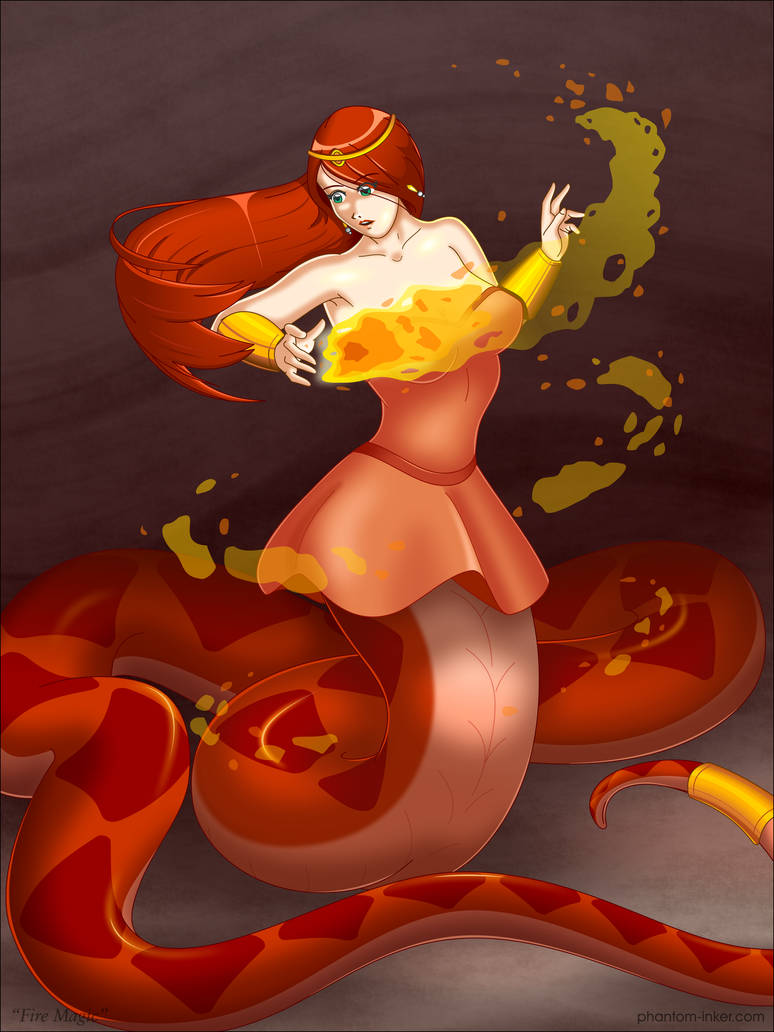 Fire Magic by phantom-inker