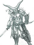 Minotaur by MannixFrancisco