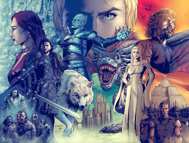 Game of Thrones DPS Colored by MannixFrancisco on DeviantArt