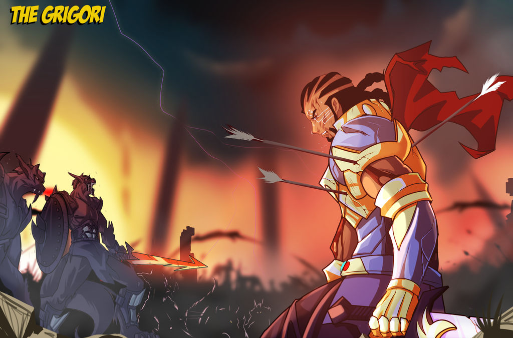 At the end of the battle~ Julian by TheGrigoriAnime