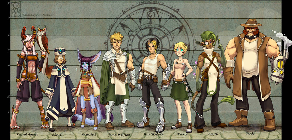 The Seekers of the Mask by kilara