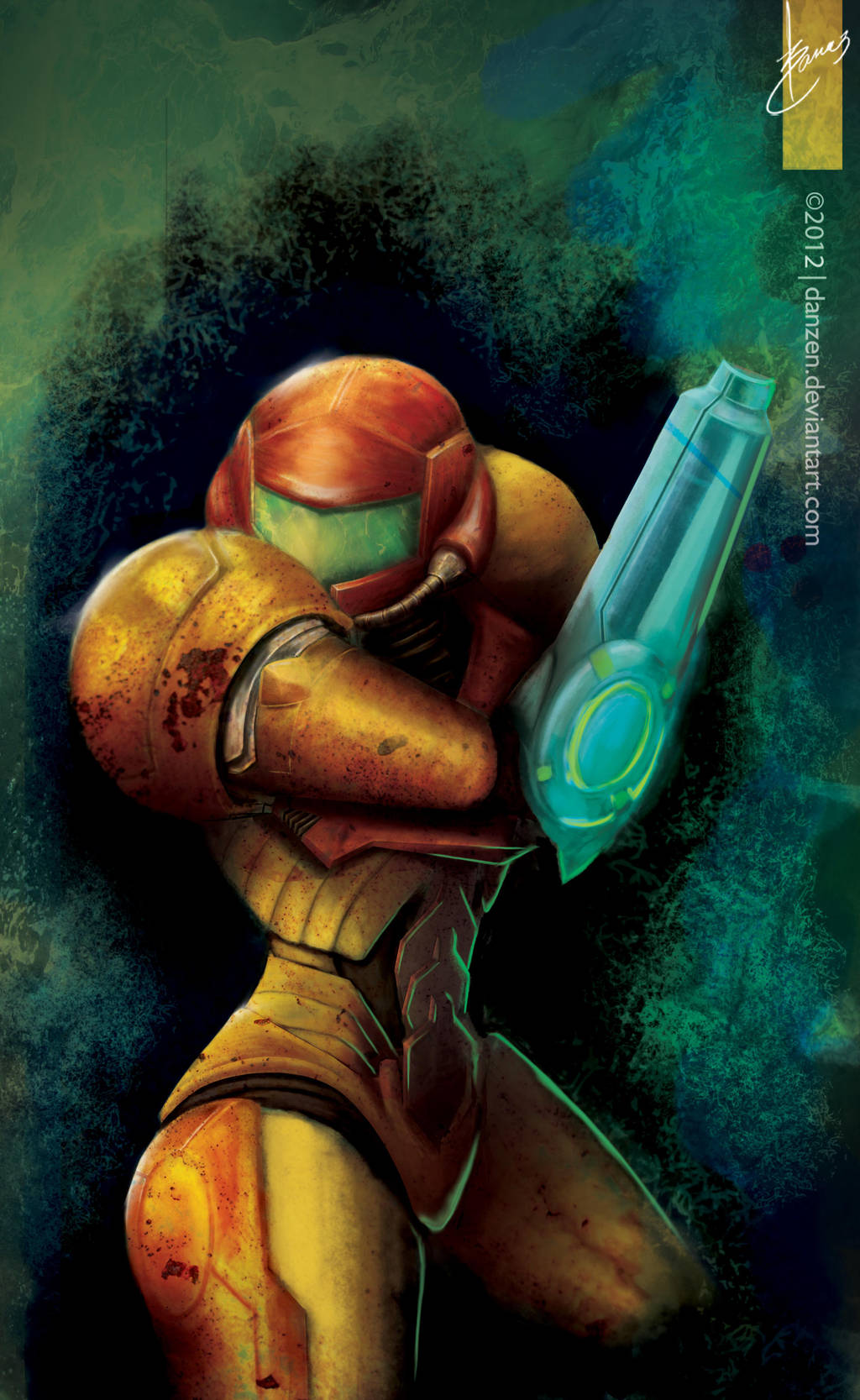 Samus Fanart by DanZen