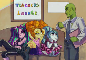 The Teacher's Lounge by ParadoxBroken