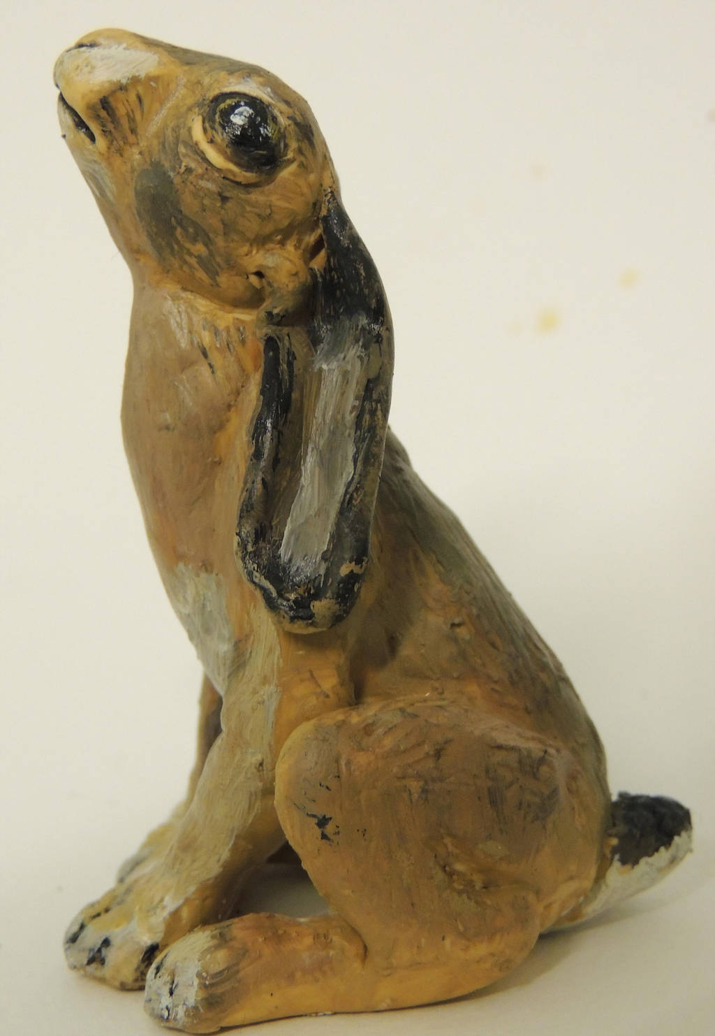 resin hare garden ornament