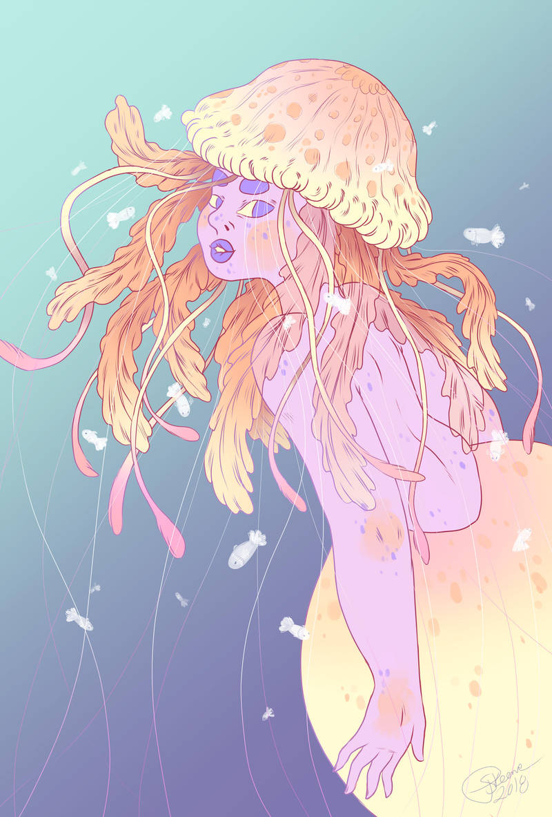 Mermay 01: Jellyfish by Pascalou