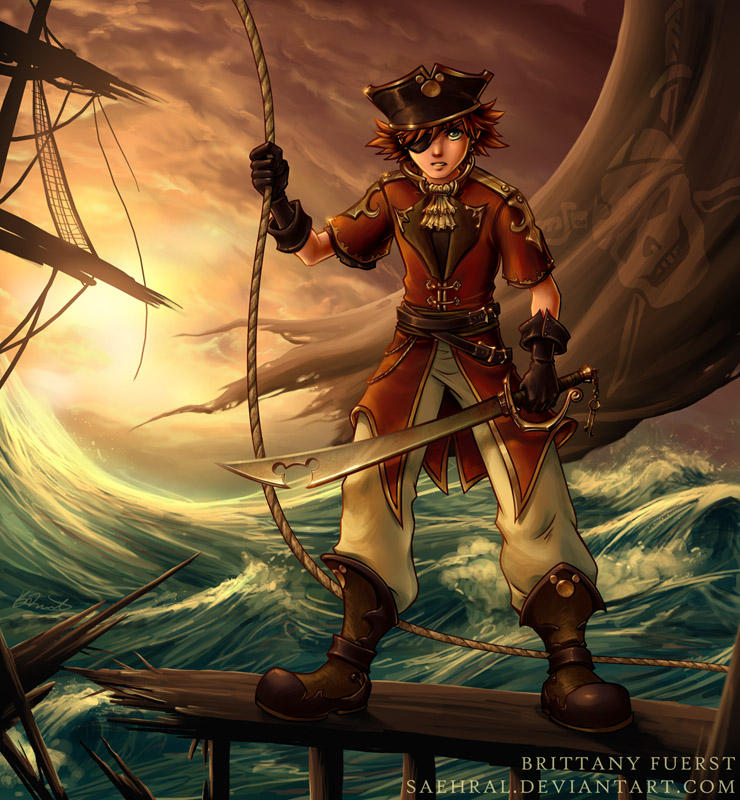 Pirate Sora, revisited by Saehral