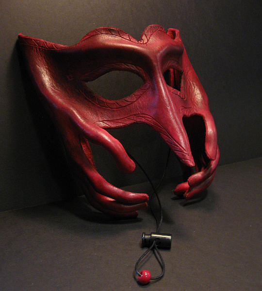 Mask with Hands by Cimeara