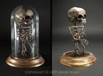 Bell Jar Baby sculpture by MrSoles