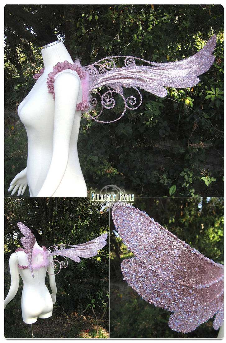 Rose Dove Wings by Firefly-Path