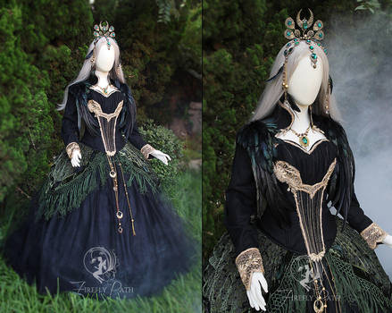 Hedge Witch Gown by Firefly-Path