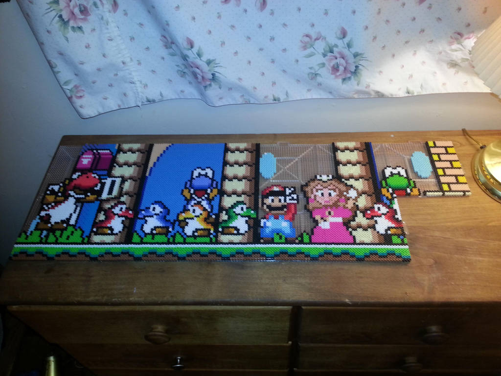 Super Mario World Commish WIP .:2:. by Bgoodfinger