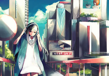 City and Music by KyouKaraa