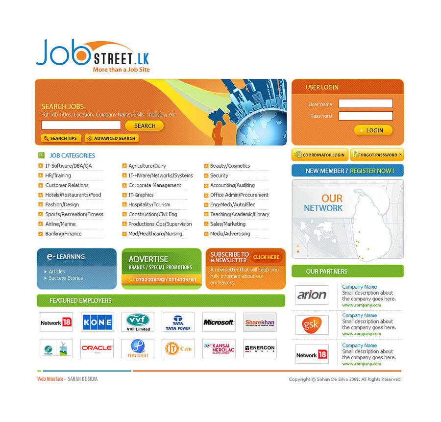 Web Interface 3 by sahandsl