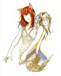 Barbara and Canis Maior by Razurichan