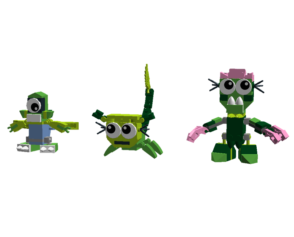 LDD Mixels: Sparklies Models by Luqmandeviantart2000