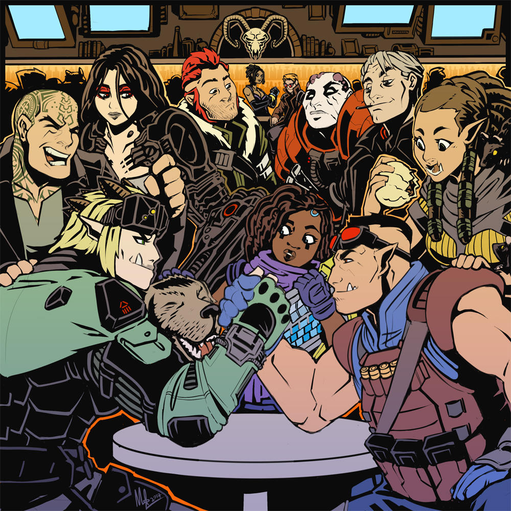 Shadowrun All-Stars by Lord-Of-The-Guns