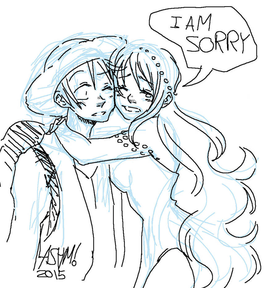 Luffy x Nami Real Hug by iamAsami on DeviantArt