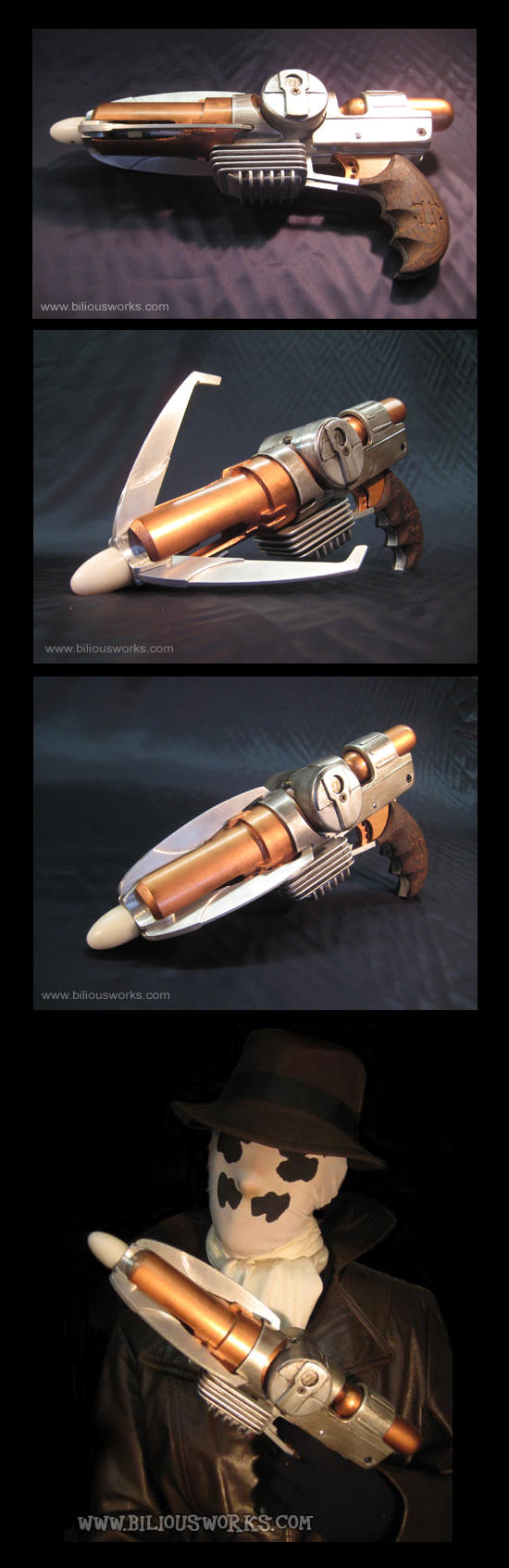Grappling Gun Repro Prop by Bilious