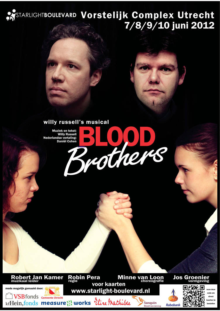 Blood Brothers Poster by Trancilian on DeviantArt