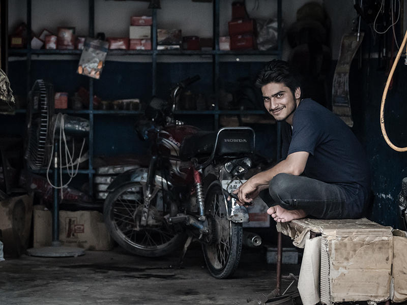 Motorcycle Mechanic by InayatShah
