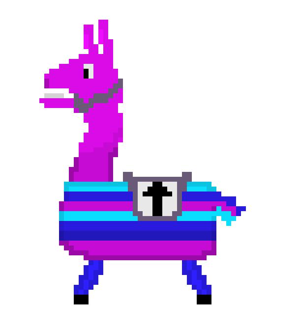 Fortnite | Pixel Loot Llama by TheOrwell on DeviantArt