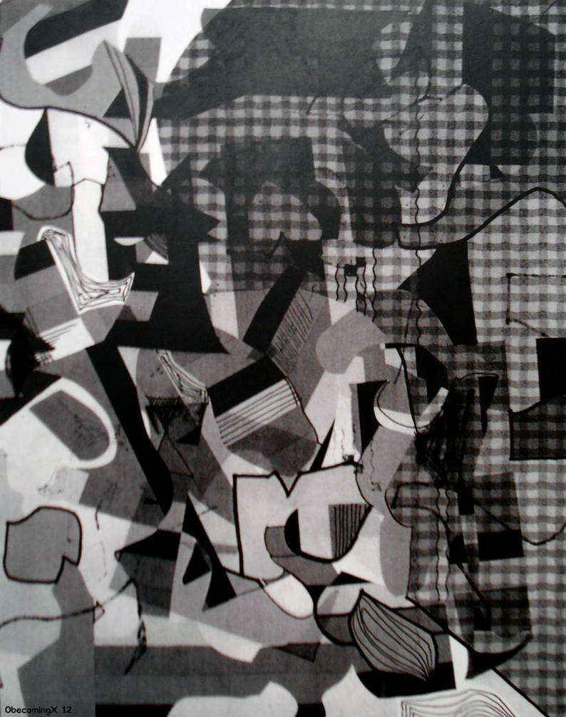 Copy Machine Collage by 0becomingX