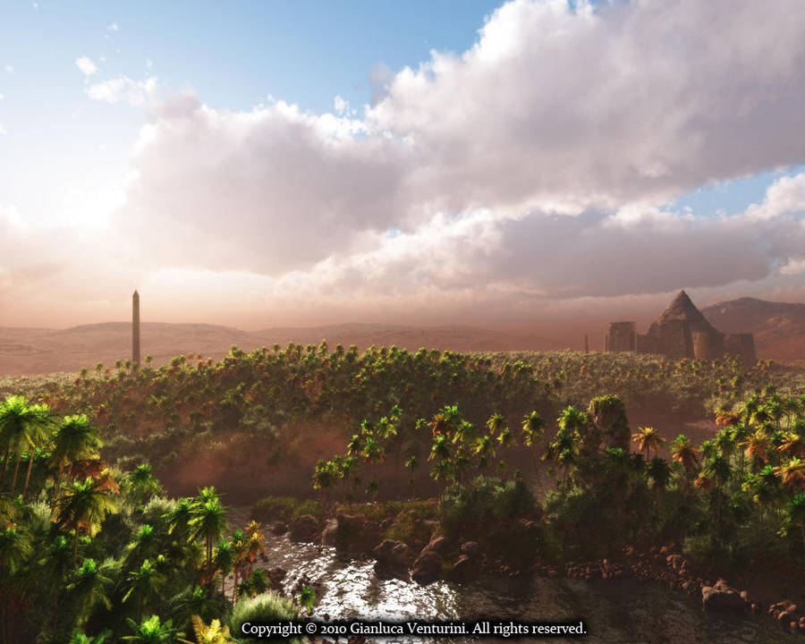 Egyptian Peace by biancomanto