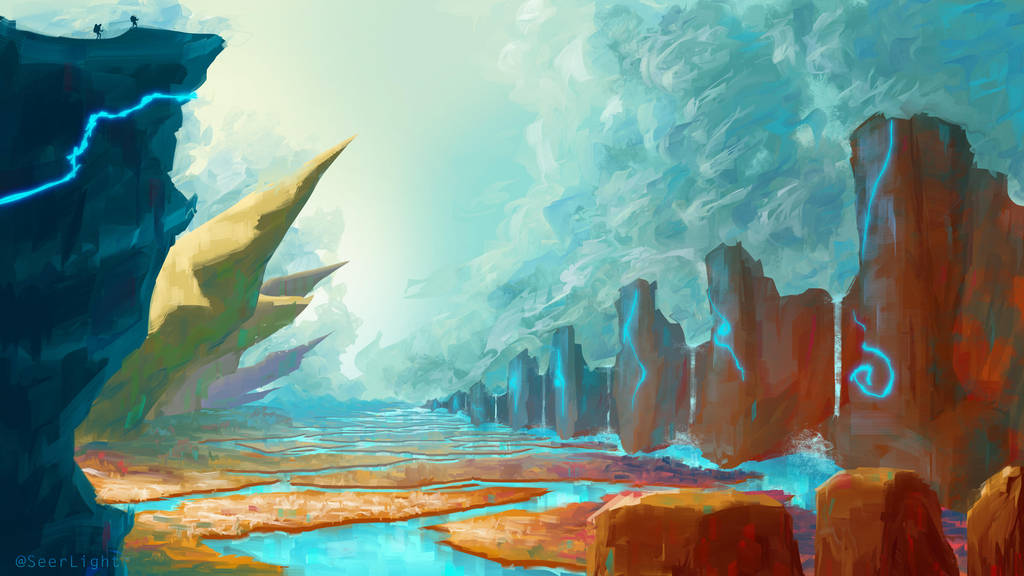 Obelisk Gorge by SeerLight