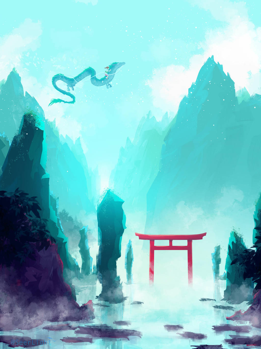 Spirited Away by SeerLight on DeviantArt Spirited Away by SeerLight on DeviantArt