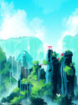 Peak Falls by SeerLight
