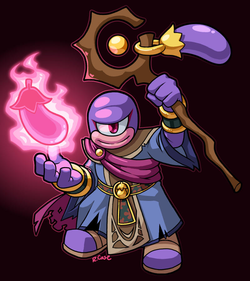 EggPlant Wizard by rongs1234