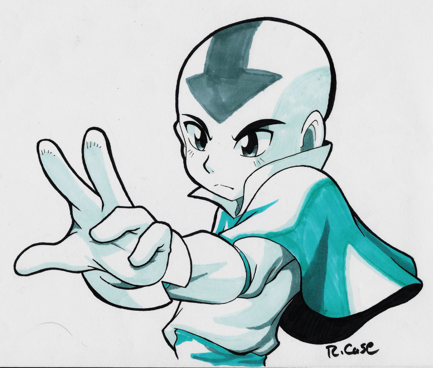 Aang by rongs1234