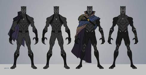 King T'Challa by Tongman