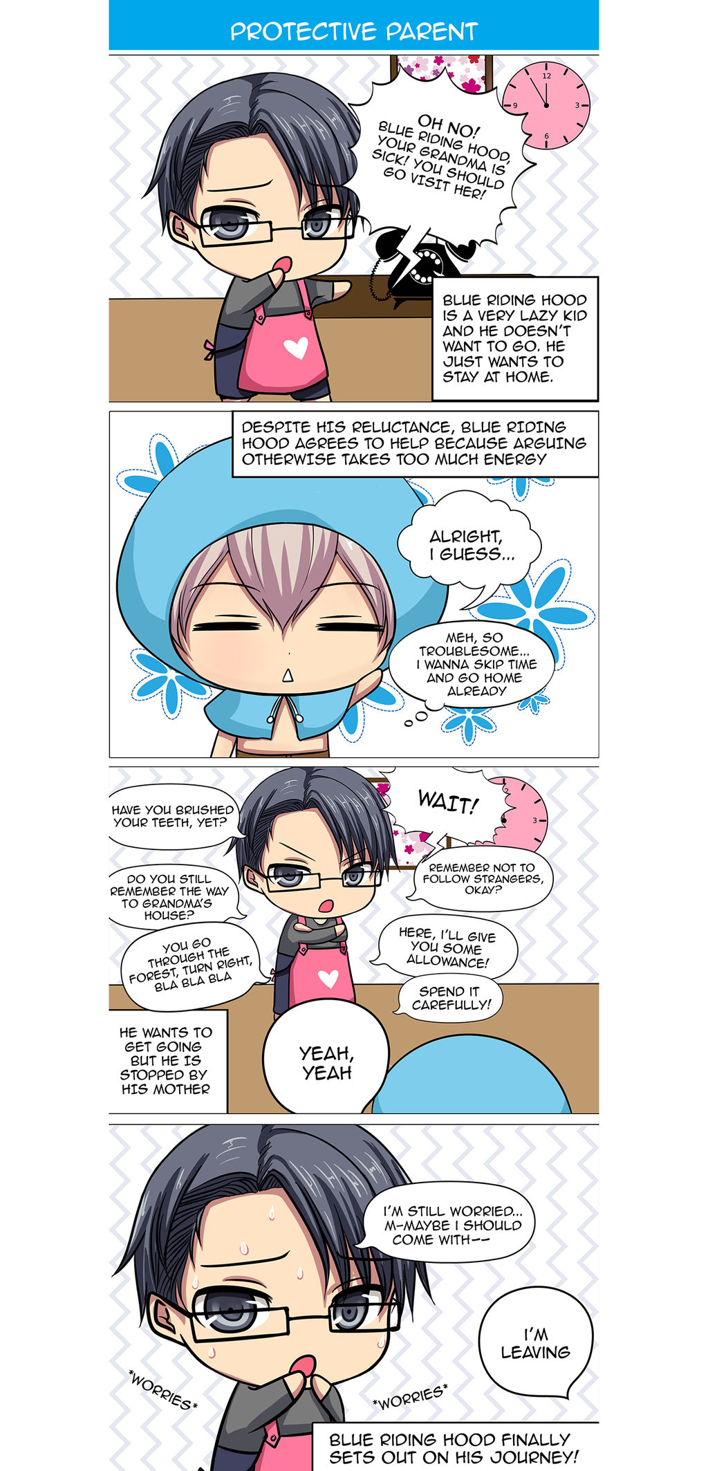 Seiyuu Danshi 4-KOMA manga example by meyaoigames