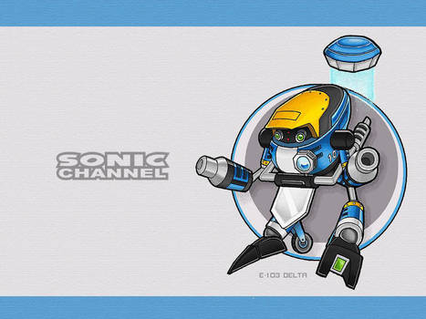 Sonic Channel Delta Wallpaper by E-122-Psi