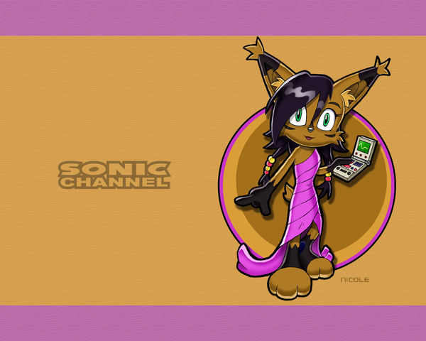 Sonic Channel Nicole Wallpaper By E 122 Psi On Deviantart