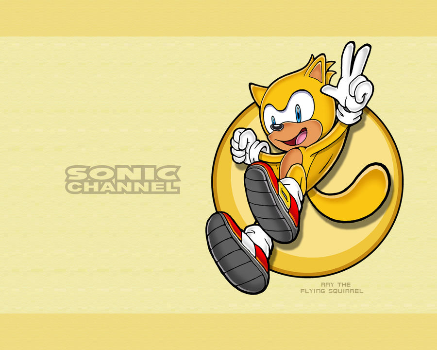 Sonic Channel Ray Wallpaper By E 122 Psi On Deviantart