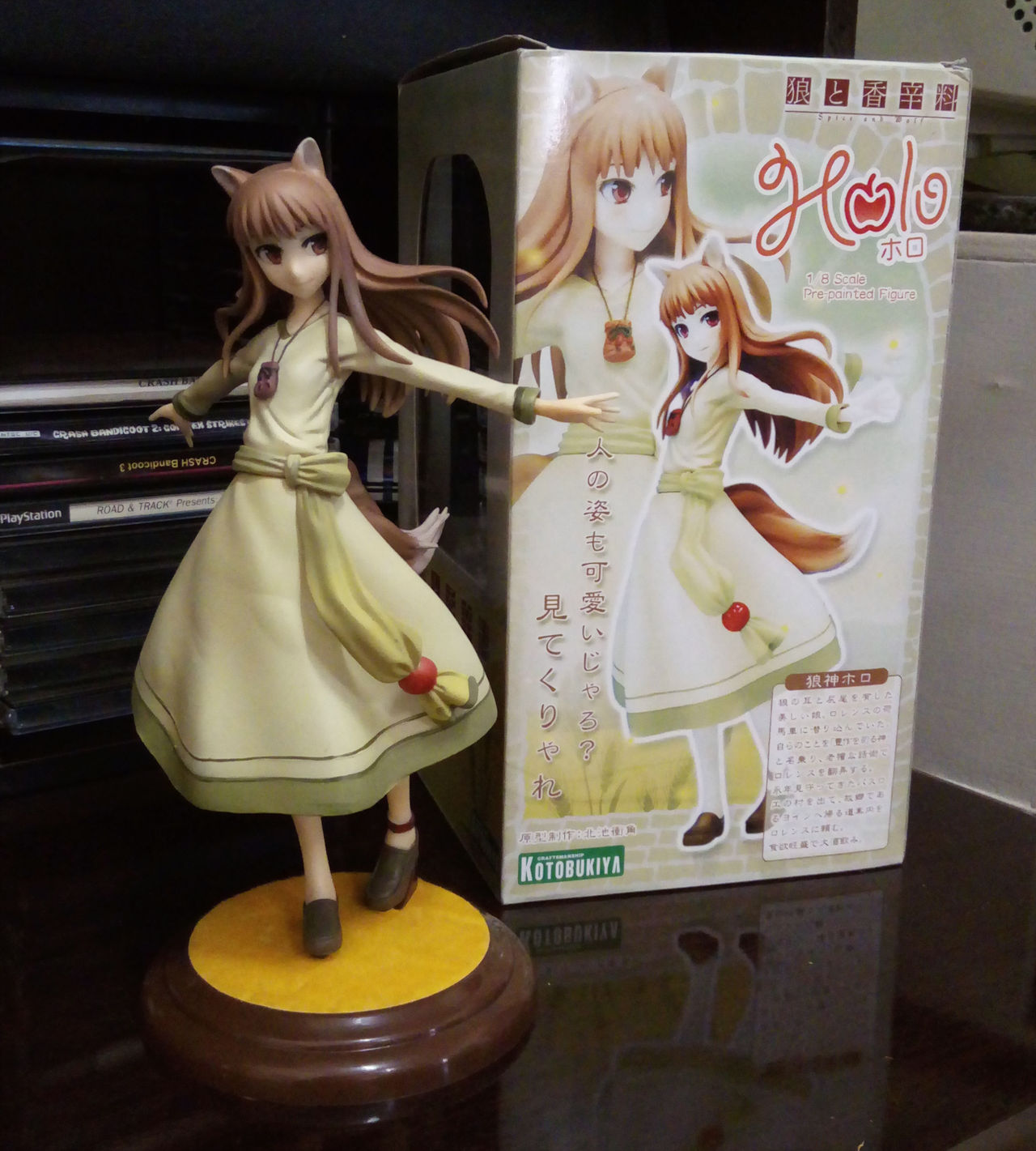 Holo Figure Holo the Wise Wolf - Spice And Wolf Figure by AlfaMaster on DeviantArt