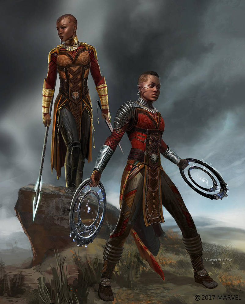 Dora Milaje Costume Design by Ubermonster