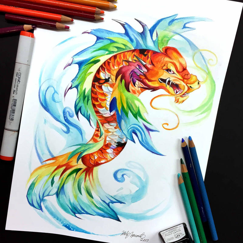Koi Dragon by Lucky978