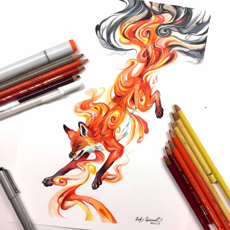 Fire Fox Transformation by Lucky978