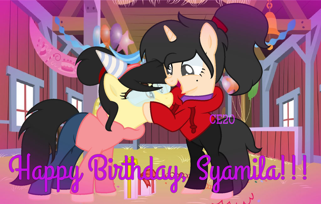 Happy Birthday, Syamila! by CupcakeEdits20