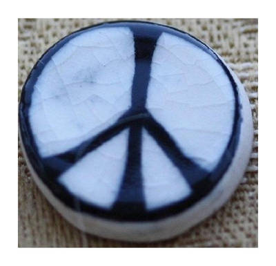 FIRST PEACE, CND, BADGE ERIC AUSTEN.1958 by GeaAusten